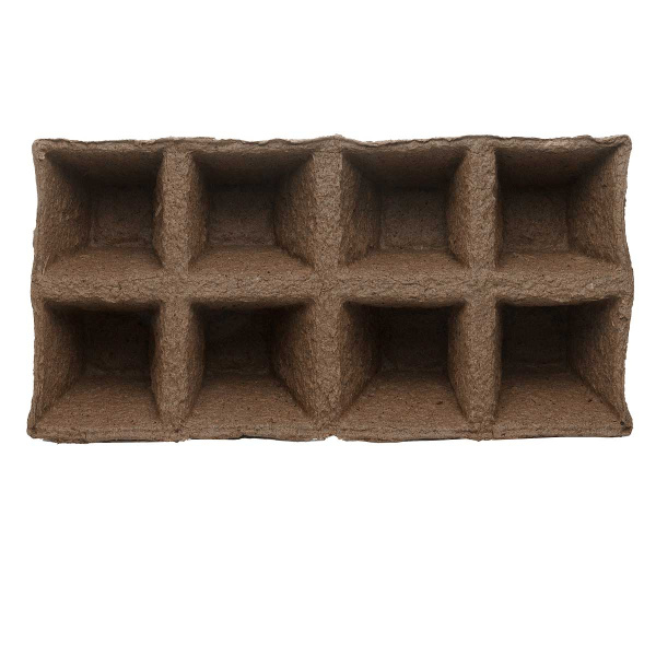 Торфяные горшочки 70х70 квадратные (цена за 8шт) х60 