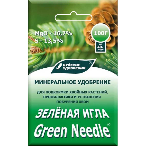 Удобрение "Зеленая игла" 100г БХЗ х20 