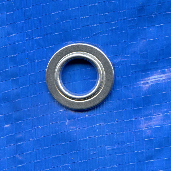 Тент хозяйственный 6*6м 100гр синий САДОВИТА