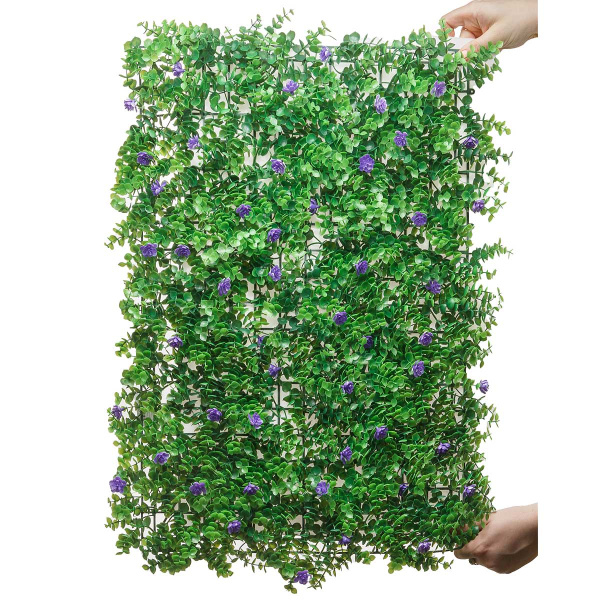 Искусственный газон 60*40 см NA2609 с цветочками 1шт