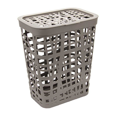 Корзина для белья ХАОС 32л Французский серый М2616 