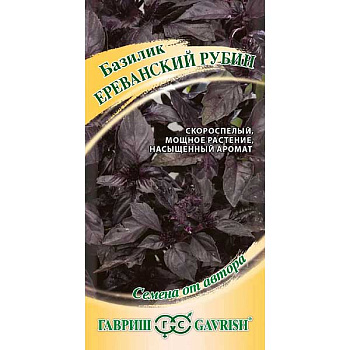 Базилик Ереванский рубин(метал) Гавриш