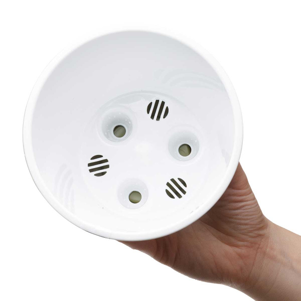 Горшок ЛАУРА 1,4л папортник-белый ЛР14-26 х18 