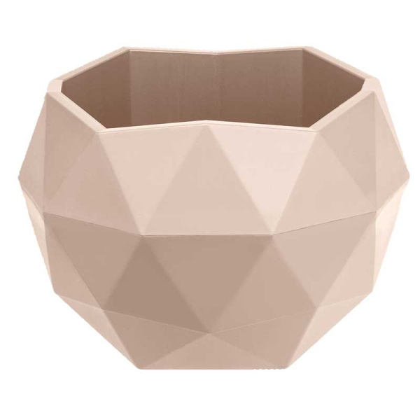 Кашпо Топаз 1,2 л Пудровый КШ-3011 х12 