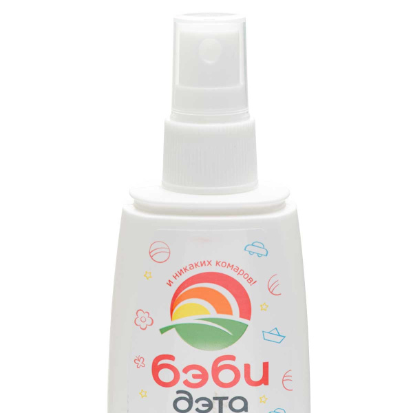 Спрей от комаров БЭБИДЭТА АКВА 100мл гипоалергенный Х24