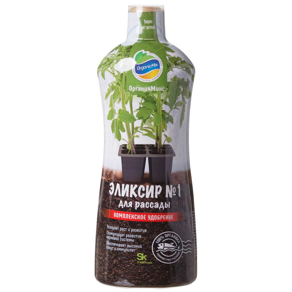 Органик микс ЭЛИКСИР №1 0,9л РАССАДА х12 
