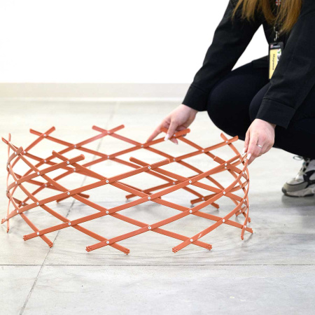 Раздвижное ограждение HD9245 д/кустарников h-65см