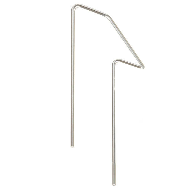 Скоба универсальная боковая Г-образная длина 20 см ширина 10 см