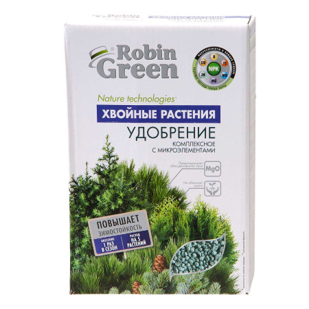 Удобрение сухое Хвойное 1 кг коробка Робин Грин ФАСКО х12 