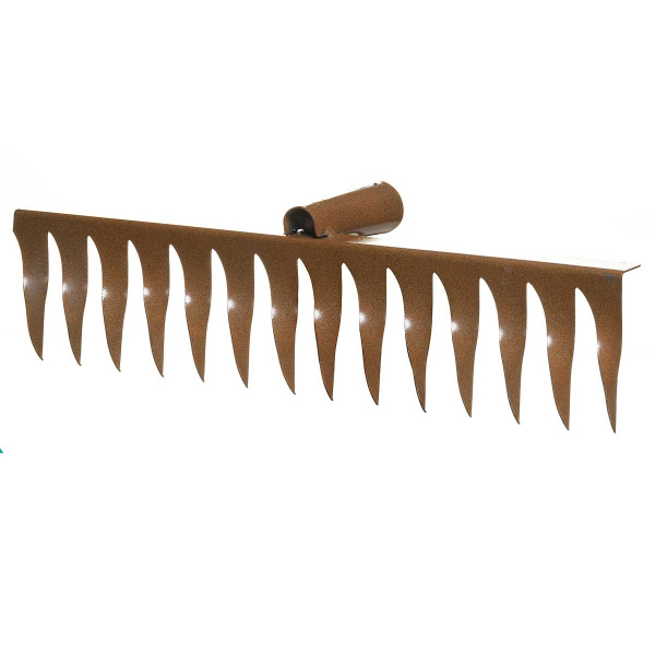 Грабли витые 14-ти зубчатые порошковый окрас б/ч