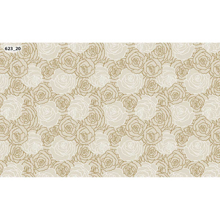 Клеенка н/о 135*20  ПЕРФЕКТ 623/20(Роза узор)Тверь