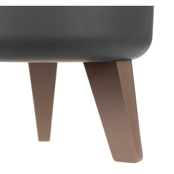 Кашпо ФЛОРИАН высокое D 300 мм 19 л с автополивом Графитовый М3159 х1 