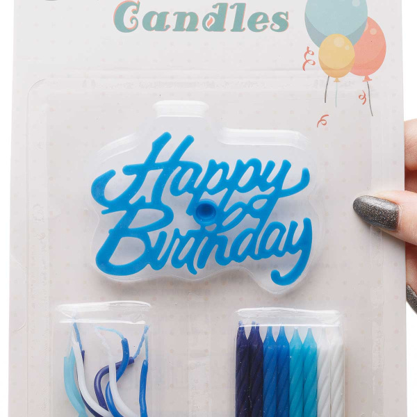 Свечи для торта набор NA2550 (144)