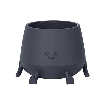 Кашпо Мистер Грин 0,6 л Антрацит КШ-1843 х18 