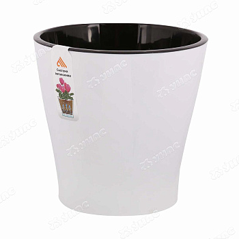 Горшок ЛЕЯ БЕЛ 2,2л двойной БШ7928 (20) 