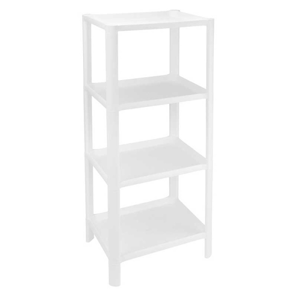 Полка прямоугольная малая 4секции 340х280х527 БЕЛЫЙ М2745 (3)