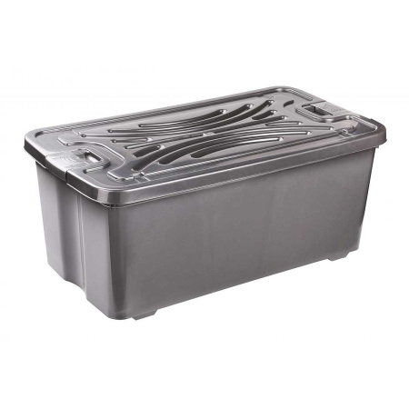 Контейнер 75л прямоугольный с крышкой БШ7359 х3