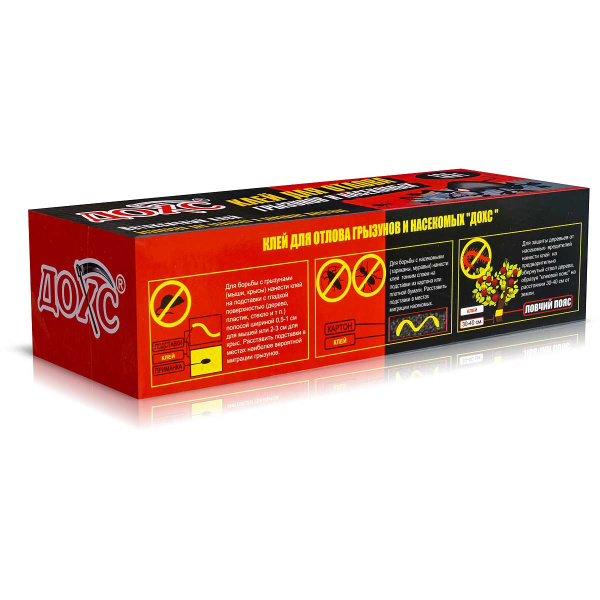 Клей от грызунов ДОХС 135 г туба х50