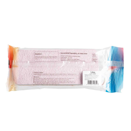 Губка микрофибра+ПУ NA2564 16,5*7см 12 слойная (260
