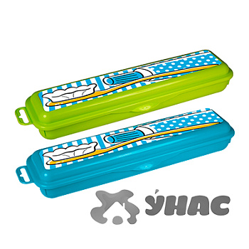 Контейнер для зубной щетки и пасты М2553 МИКС 