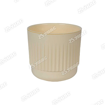 Горшок "Бета" 1,4л Ванил с вкл Б13-31 Ливингрин (15) 