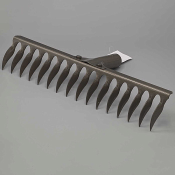 Грабли витые 16-зубьев (131060-16) 38см h-7см (рельсовая сталь) САДОВИТА (24)
