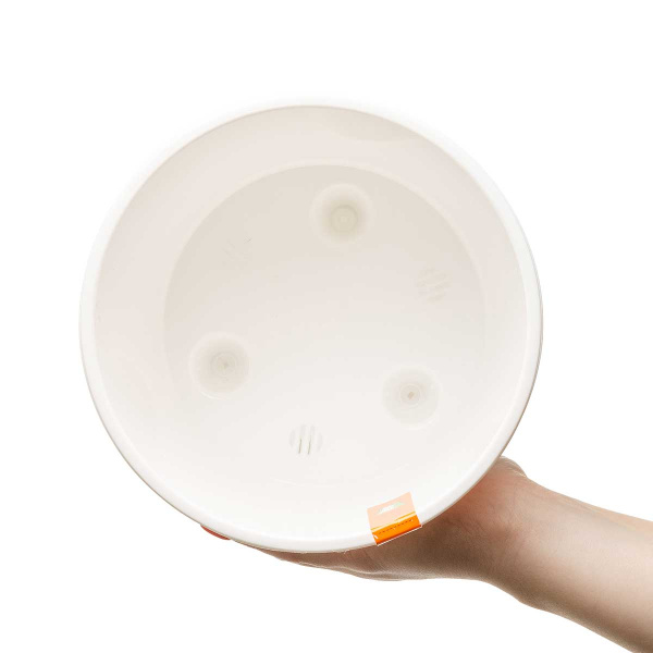 Горшок "СИГМА" 4,5л Белый СИ19-10 Ливингрин 