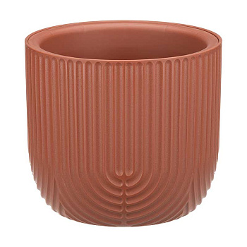 Кашпо РАМОНА D180мм 1,9л со вставкой терракотовый М3261 х15 