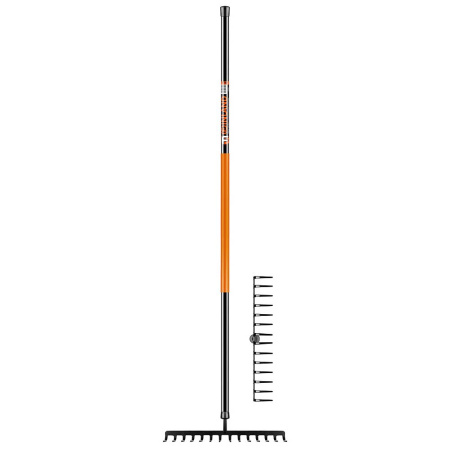 Грабли цельнометаллические 14 зубьев Finland 2042