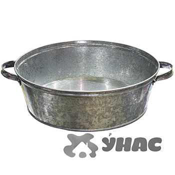 Таз 13л оцинкованный круглый (Омутнинск) х10