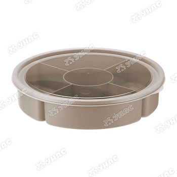 Менажница 5 секц. с крыш. капучино М1123 х10