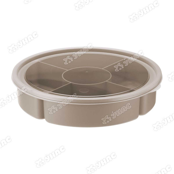 Менажница 5 секц. с крыш. капучино М1123 х10