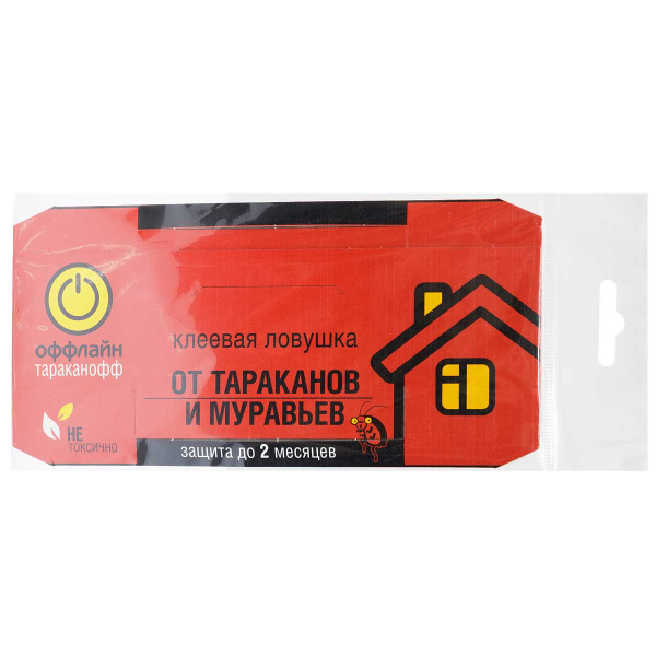 Тараканофф оффлайн Клеевая ловушка от таракан/муравьев /50