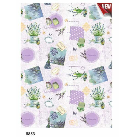 Клеенка столовая 1,37*20м Фьюжн 8853