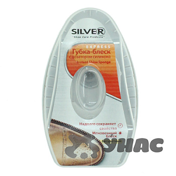 СИЛЬВЕР Губка с дозатором силикона без цвета 6 мл