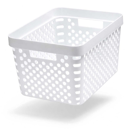 Корзина Eternity 36х27х22см 17л белая