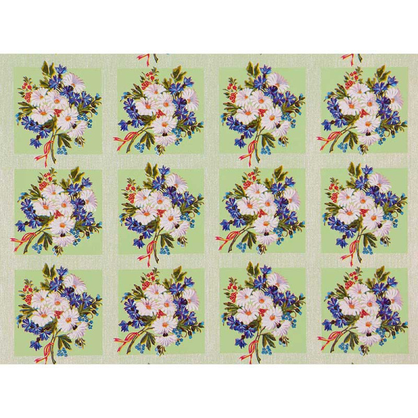 Клеенка т/о 1сорт 125*25м 132/3 (ромашки, клетка,зеленый)Тверь