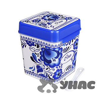 Емкость 1,2л Флорель (соль) с ложкой БШ4826(12)