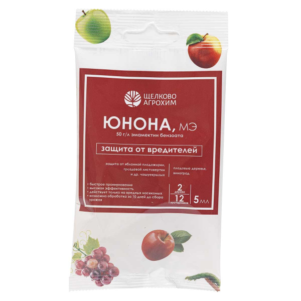 Средство защитное от вредителей Щелково Агрохим Юнона МЭ 5 мл