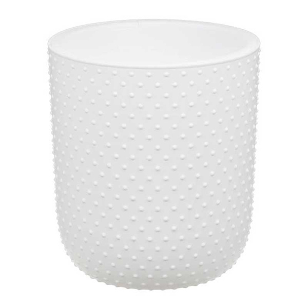 Кашпо БАБЛ 235мм 4л со вставкой белый М3253 х3 