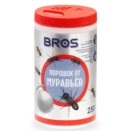 Порошок 250гр. от муравьев BROS х12
