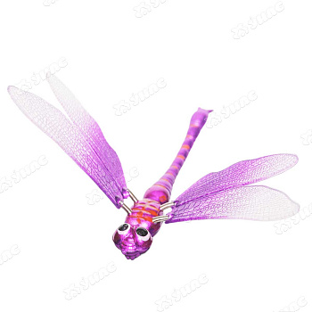 Штекер садовый Стрекоза с пружинками NA2066 10*14см (576)