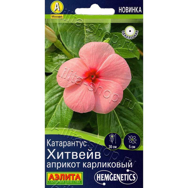 Катарантус Хитвейв априкот карликовый Аэлита Цх10 