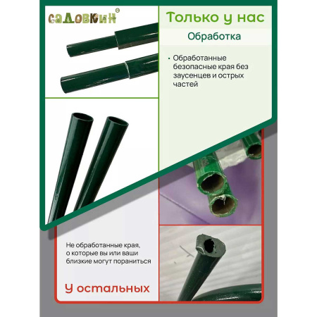 Парник на подоконник Садовкин, 5 полок 25*50*130 см