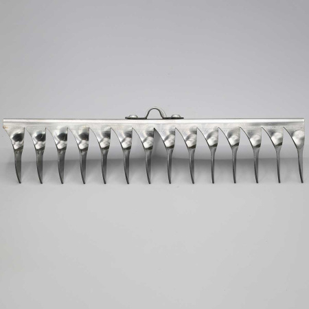 Грабли витые 14-ти зубчатые нержавеющая сталь клепанные б/ч*10