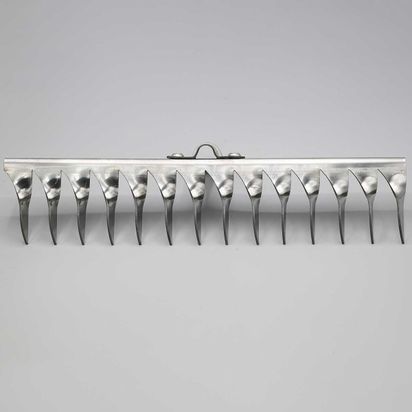Грабли витые 14-ти зубчатые нержавеющая сталь клепанные б/ч*10
