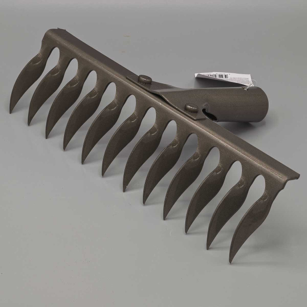 Грабли витые 12 зубьев (131060-12) 25см h-7см (рельсовая сталь) САДОВИТА (24)