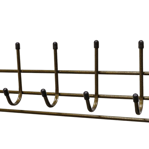 Вешалка настенная Эра 7 рожков Черная г.Тверь