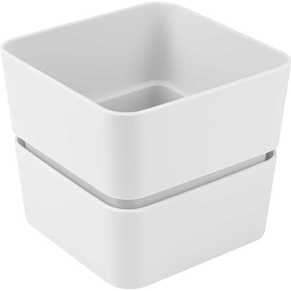 Кашпо Фиори 0,45л Белый КШ-0510 х24 