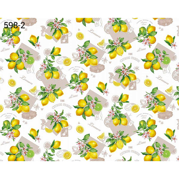Клеенка н/о 135*20  ПЕРФЕКТ 597/2 лимоны Тверь